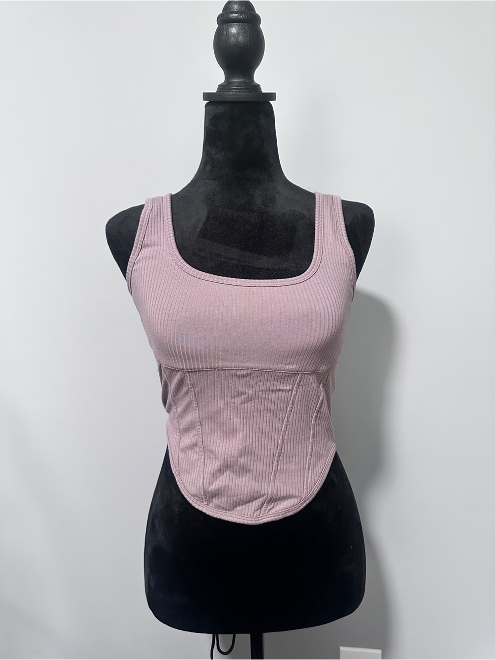 PINK Victorias Secret Corset Style Crop Top